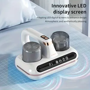 Handheld UV Sterilization Vacuum Cleaner, Multifunction, Powerful Suction, High Efficiency Particle Filter, Home Bedding & Sofa Mite Removal Tool