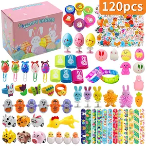 New Easter Egg Toys: Printed Plastic Open-Ended Eggs, DIY Bunny Capsule Toys, Easter Gifts