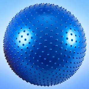 Large Sensory Massage Ball Bouncy Exercise Balls, Big Inflatable Balls with Tactile Spikes, Outdoor Play Yoga Balls, Large Beach Ball Training Equipment Home Workout Equipment