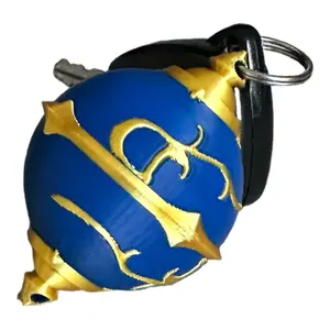 Palworld Palsphere Keychain For Keys + Purse + Bags