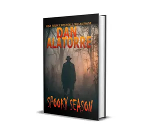 Autographed Spooky Season SCARY MAN COVER 726 page paperback