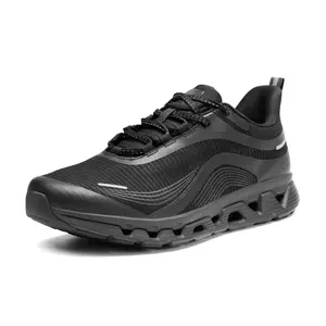 NORTIV 8 Men's Breathable Mesh Running Shoe with Reflective Strips, Lightweight Shock-Absorbing Casual Trainers for Gym Workout, Athletic Running Shoes