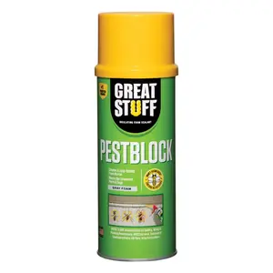 Great Stuff 1903491 Pestblock Gray Polyurethane Foam Insulating Sealant 12 oz