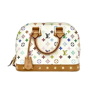 Pre-owned Louis Vuitton Canvas Handbag Alma NM Monogram Multicolor PM #3151
