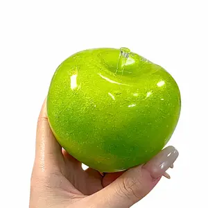 Slushie Green Apple Squishy - Moldable Non-Rebound Crunchy Fidget Toy | Perfect for Medium Grip Strength
