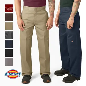 DICKIES Men's 85283 Loose Fit Double Knee Work Pants Dickies Casual Mechanics Pants Classic Fit (Size 28" to 52")