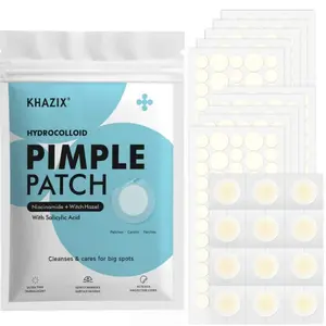 360pcs+12pcs Advanced Water Gel Acne Patches, Essential Facial Care Tool, Invisible Coverage, No Methylcellulose, Suitable for Men and Women