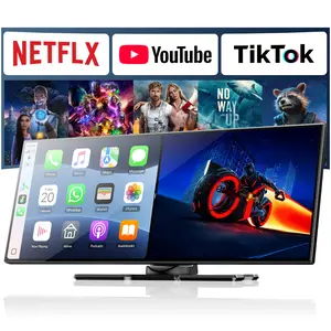 【fathers day gift】LAMTTO 10.25" Big Wireless CarPlay Screen Watch Youtube/Netflix/TikTok While Parked Auto-Connect, iPhone 8–15+ & Android 11+ Any Car Upgrade