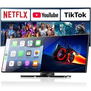 【fathers day gift】LAMTTO 10.25" Big Wireless CarPlay Screen Watch Youtube/Netflix/TikTok While Parked Auto-Connect, iPhone 8–16+ & Android 11+ Any Car Upgrade