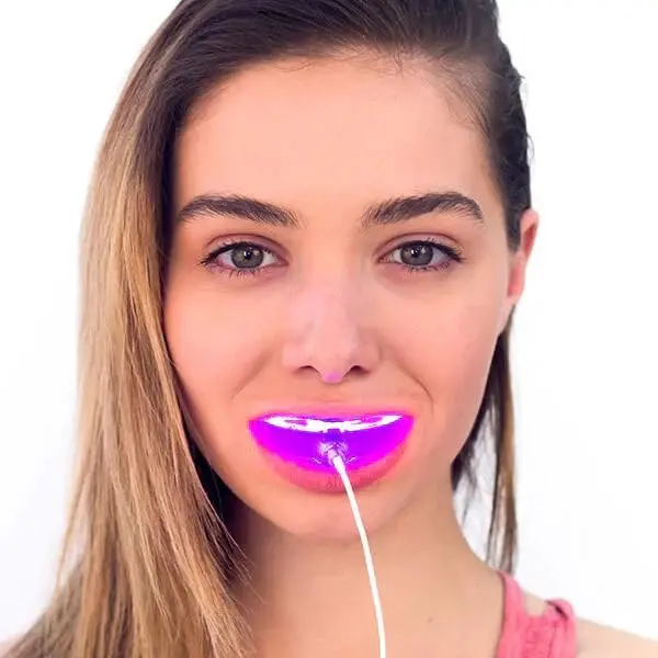 Red Light Therapy For Gums 8 Red & 8 Blue Diodes FDA Approved Dental Device for Improved Blood Circulation Tissue Healing Oral Health