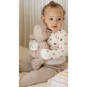 SnuggleSleeves Anti-Scratch Sweater Soft Cotton Baby Sweater with Foldable Mittens | 0–3 Years