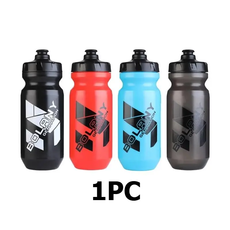 1PC Bicycle Water Bottle For Bike 610ML PP5 Lightweight Outdoor Sports Portable Sports Drinking Bottle Cycling Kettle Mountain Road Bike Parts Cycling Bottle