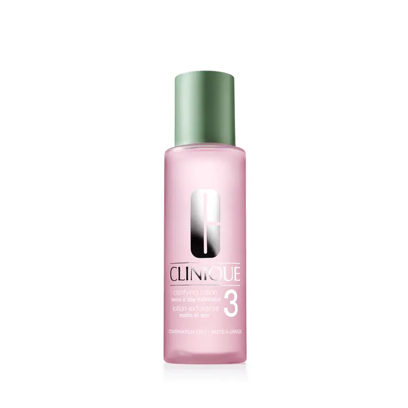 [Clinique] Clarifying Lotion 3 | Gentle Exfoliator For Oily Combination Skin Types | Face Toner With Witch Hazel + Salicylic Acid | Step 2 in 3-Step Skin Care Routine