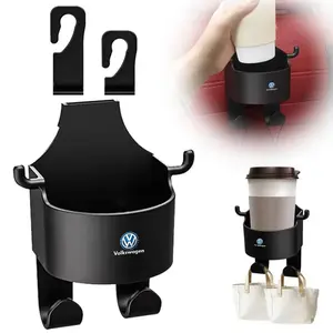 Car Accessories Car Cup Holder Hook Multifunctional Car Organizer Car Interior Cup Holder Car Storage Organizer Suitable for Volkswagen Amarok, Arteon, Atlas, B1, B2, B3, B4, B5, B6, B7, B8, B9, Beetle, Bora, Caddy, Caravelle, CC