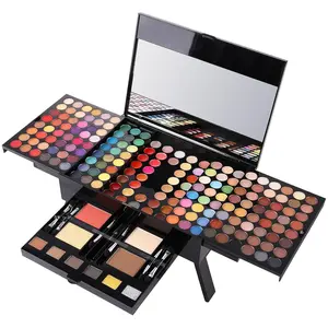 All in One Makeup Kit - Professional Eyeshadow, Lip Gloss, Concealer, Eyeliner, Contour, Eyebrow Powder, Face Blusher, Highlighter & Makeup Brushes for Women