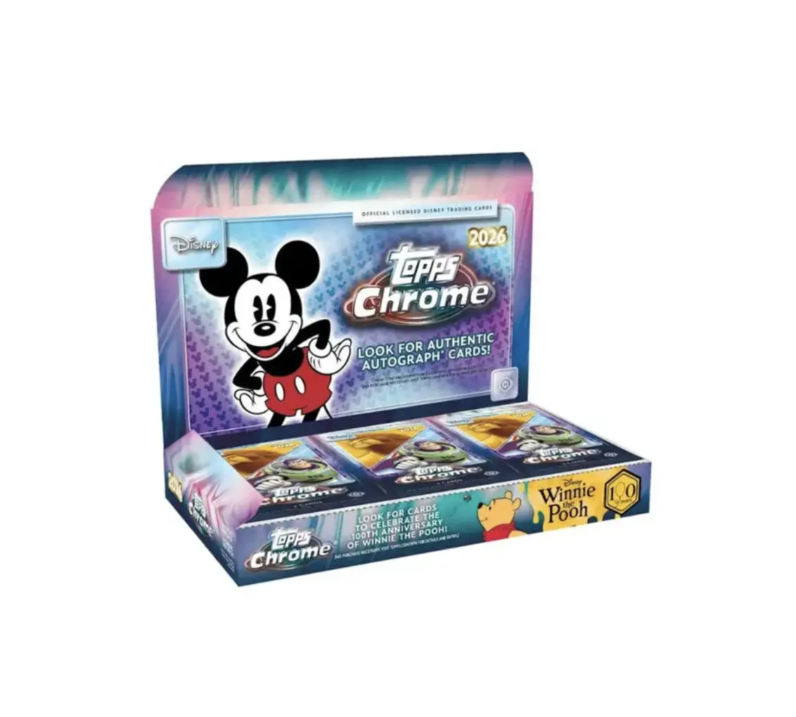 2026 Topps Chrome Disney Hobby Box