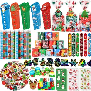 Christmas Stationery Party Favors 24 Pack, Christmas Classroom Gifts Goodie Bags Xmas Gifts for  Class  Bulk Students Stockings Stuffers