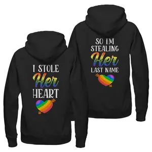Stole Her Heart Couple Hoodie, Anniversary Gift, Matching Shirt