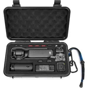 Travel Waterproof Hard Case Compatible with DJI 3/Creator Combo/Power Expansion Combo/DJI 3 Video Camera/Vlogging Camera and Accessories(Case & Bag Only)