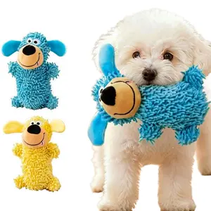 Squeaky Plush Dog Toy, Suitable for Small, Medium and Large Dogs, Stuffed Pet Toy, Durable to Keep Dogs Busy, Interactive Chew, Chew-Resistant Toy, Teeth Cleaning.  Squeaky Dog Toys