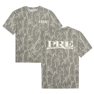 PR.E Paper Route Empire Mossy Oak Bottomland Camo T-Shirt – Original Hunting Style Tee for Men, Mossy Oak T-Shirt 3D All Over Print, Gift For Men