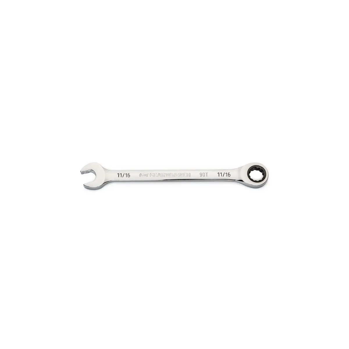 GearWrench KDT86948 0.68 in. 90-Tooth 12-Point Combination Ratcheting Wrench, Automotive Tool with Better Grip, Off-Corner Loading Design, Reduces Fastener Rounding