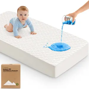 1-Pack Mavy Protect+ Waterproof Crib Mattress Protector