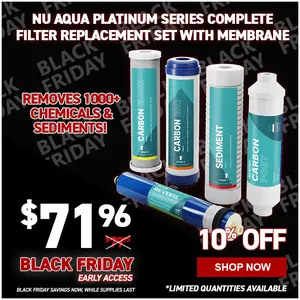 NU Aqua Platinum Series Complete Filter Replacement Set With Membrane