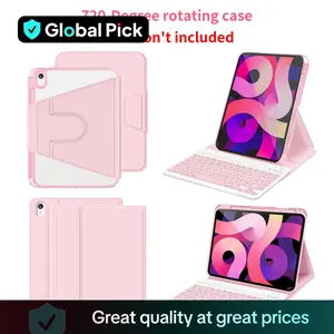 STWMOOCE Tablet Case with Wireless Keyboard for iPad 10.2inch & 10.9inch & 11inch, Protective Folding Cover with Stand & Pencil Holder, Tablet Accessories #TOP PICKS