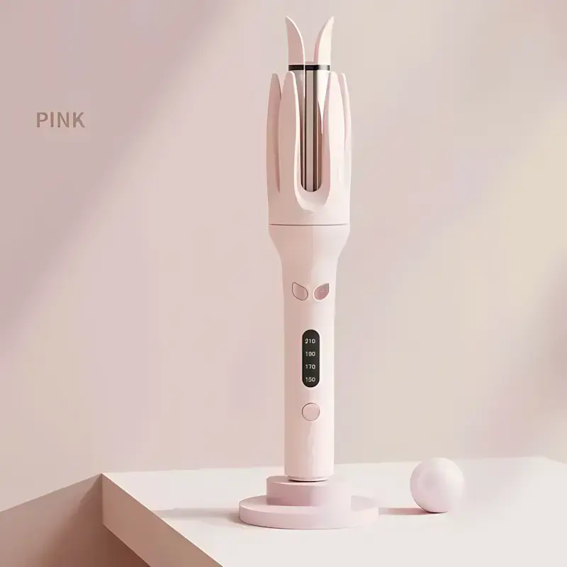 【Summer Sale Deals】Electric Hair Curler, Heated Curler, Hair Curling Iron, 4-speed Temperature Control Adjustable Hair Curler, LED Screen Hair Styling Tool for Home & Salon Use