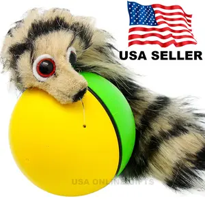 Weazel Weasel Motorized Squirrel Ball Fun Toy for Dog Cat Pets and Children