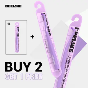 CEELIKE End Tuft Toothbrush - Soft Fine Bristles | Braces-Specific Design, Precise Cleaning for Hard-to-Reach Spots, Teeth & Gums Care