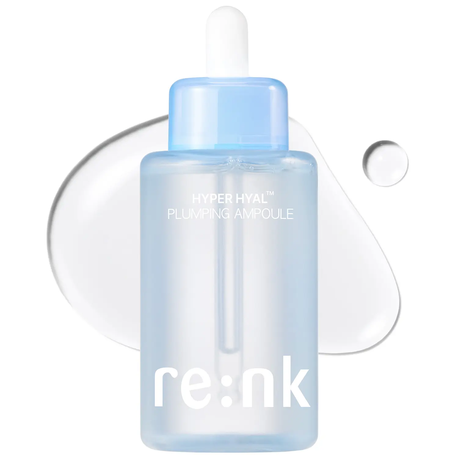 Re:NK Hyper Hyal Plumping Ampoule – Moisturizing Facial Serum with Hyaluronic Acid, Panthenol and Allantoin, Enhance Skin Glow and Pore Care, Deep Hydration for Dry Skin, K-beauty Skincare (3.38 fl oz)