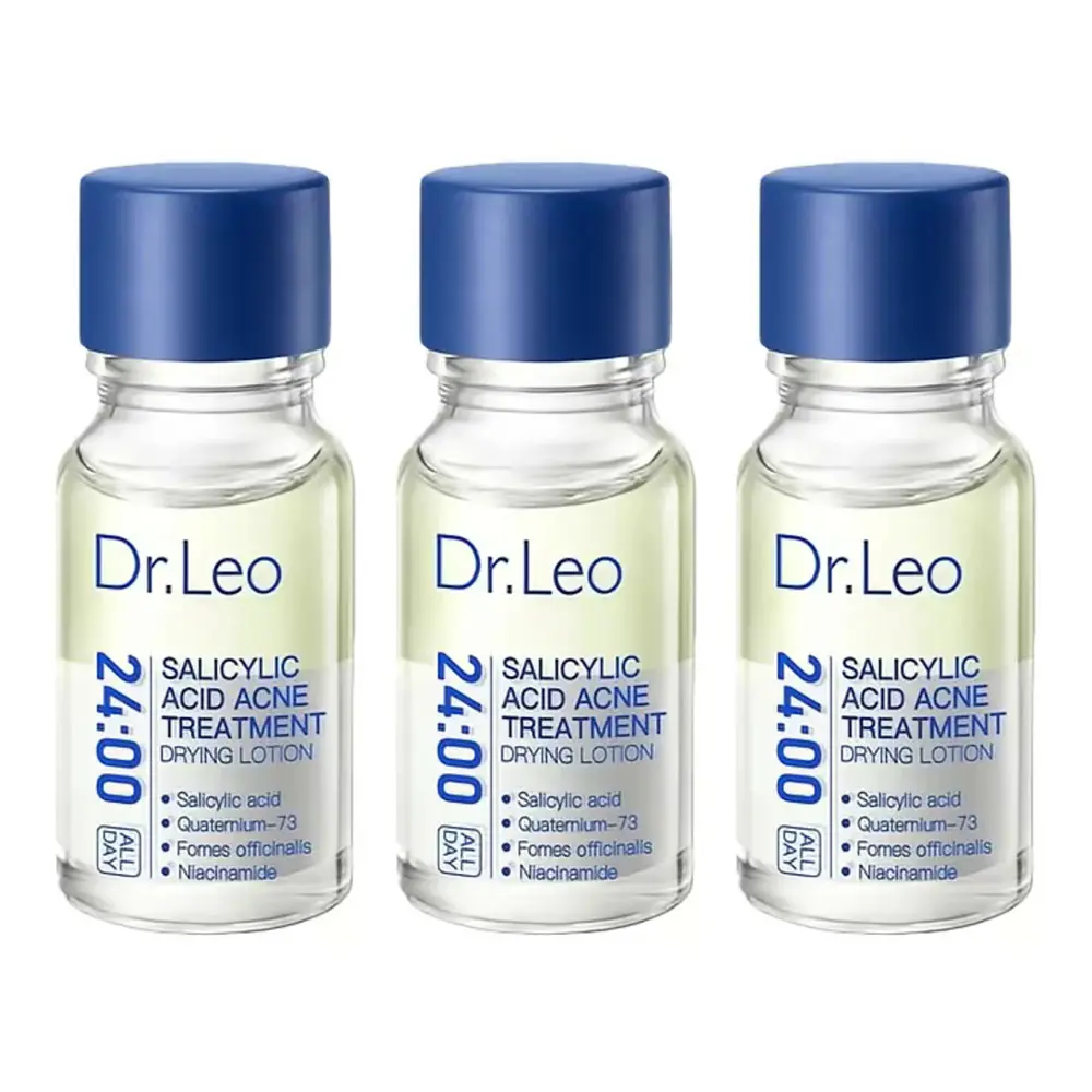 3 Pack Dr.Leo Salicylic Acid Drying Lotion |     24H Pimple Relief, Fade Acne Marks, Reduce Inflammation, Oil Control, for Sensitive Skin