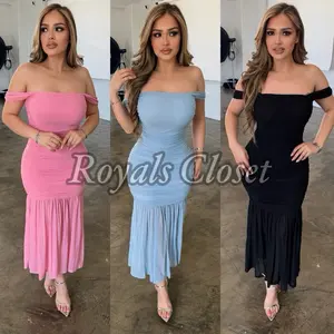 Kylie mesh mermaid dress