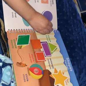 JoyCat Preschool Busy Books Language Toys, Montessori Busy Board, Educational Learning Flash Cards, Sensory Toys, Creative Learning & Fun Activities