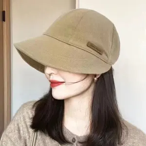 Summer Fisherman Hat Sun Protection Cap Korean Version Bare-Faced Baseball Cap Slimming