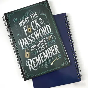 Password Record Book   No more “forgot password” emails! This is my new desk essential