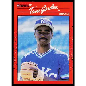 Tom Gordon 1990 Donruss #297b Kansas City Royals