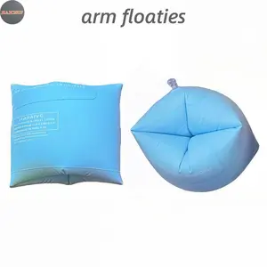 JIAJCHUF Inflatable Arm Floaties for Kids & Adults, Portable Swim Arm Bands, Water Wings Buoyancy Aid, Swimming Floater, Foldable Lightweight Swimming Training Equipment for Pool Beach Water Park