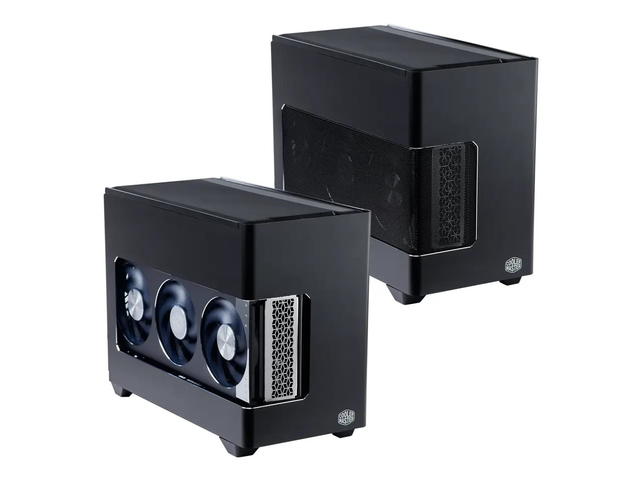 Cooler Master NR200P V3 Mini-ITX PC Case, Top-Mount 240mm|280mm AIO, PCIe 5.0 Riser, 356mm Vertical GPU Mount, SFX PSU 130mm, Compatible RTX 5090|RX 7090 XT, Aluminum Panels, USB Type-C, DIY