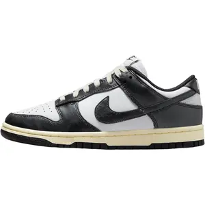 Women's Nike Dunk Low PRM White/Black-Coconut Milk (FQ8899 100)