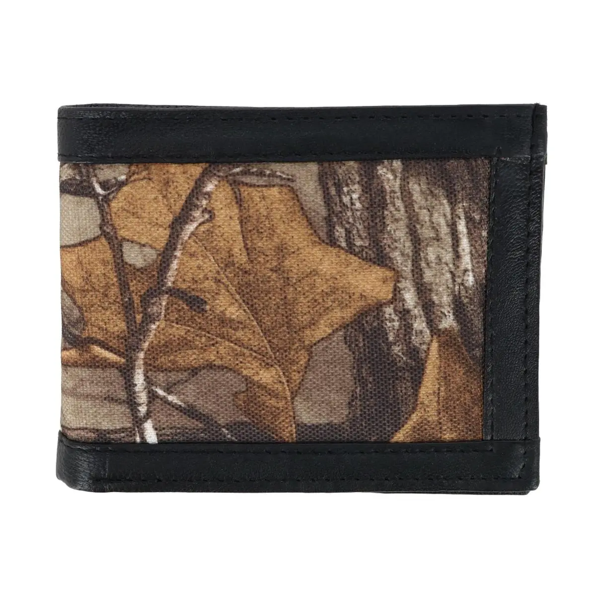 CTM Men's Realtree Camo Bifold Wallet with ID Flap, Bifold Wallets, Rugged Style, Practical Functionality