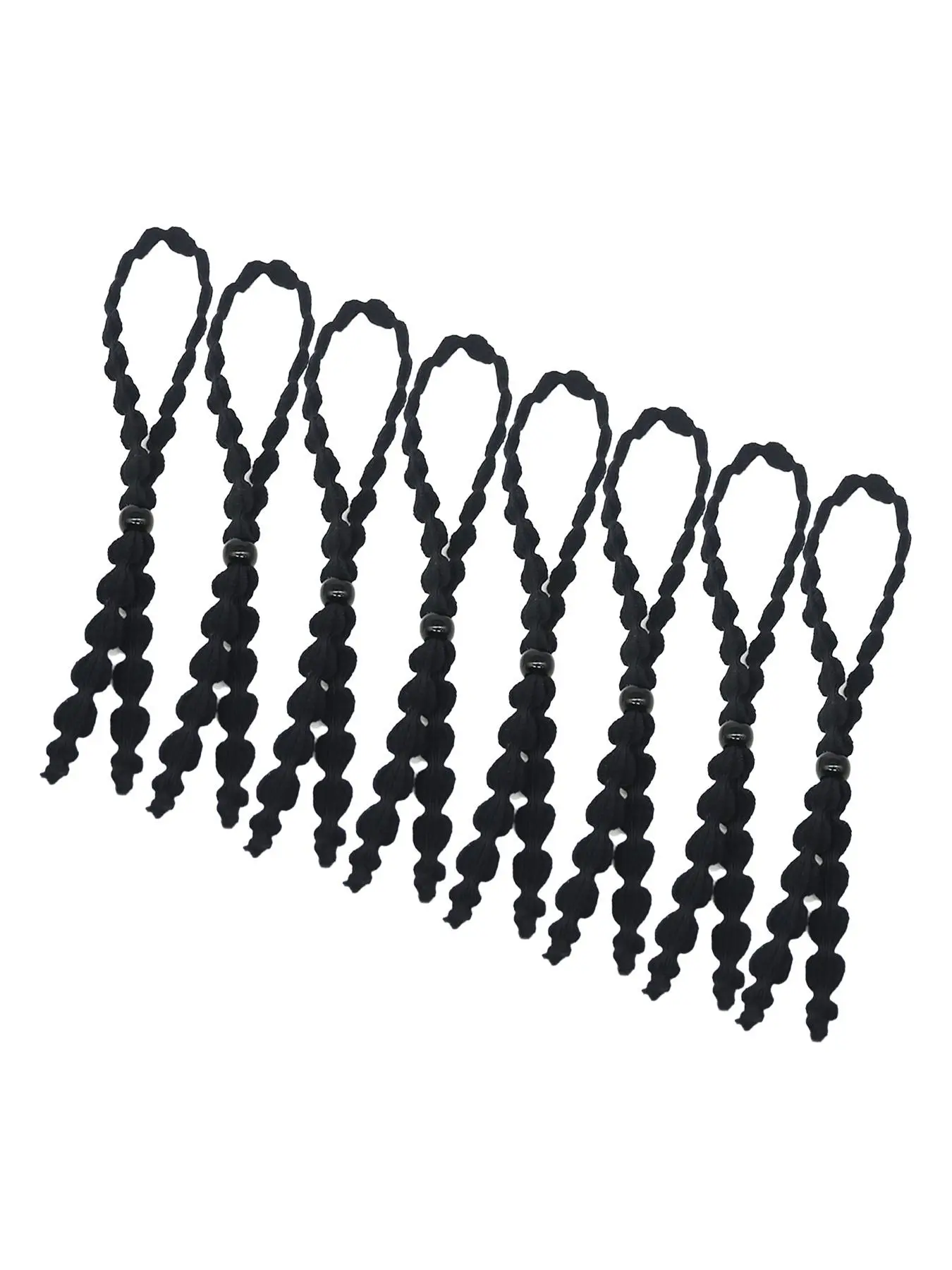 Solid Color Hair Tie, High Stretch Hair Tie, Casual Simple Hair Accessories for Women & Girls, Minimalist Headwear Suitable for Thick Hair