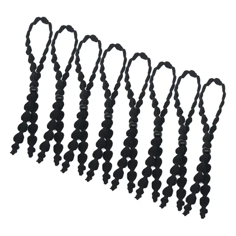 Solid Color Hair Tie, High Stretch Hair Tie, Casual Simple Hair Accessories for Women & Girls, Minimalist Headwear Suitable for Thick Hair