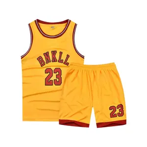 2pcs Boys Breathable #23 Basketball Jersey Set, Casual Sleeveless Vest&Shorts, Quick-drying Tank Tops And Shorts For Training Competition Outdoor