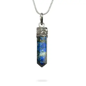AYANA Lapis Lazuli Necklace for Wisdom, Truth & Inner Power – Throat Chakra Crystal for Communication & Clarity, Ideal for Sagittarius & Libra Energy