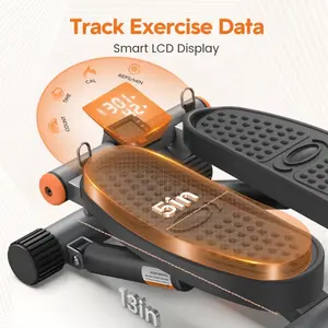 Niceday Steppers for Exercise with Resistance Bands and LCD Monitor