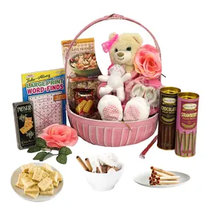 Soothing Care Bear Gift Basket