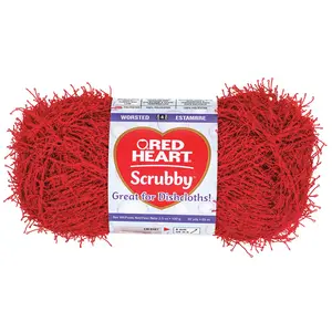 Red Heart Scrubby Yarn
